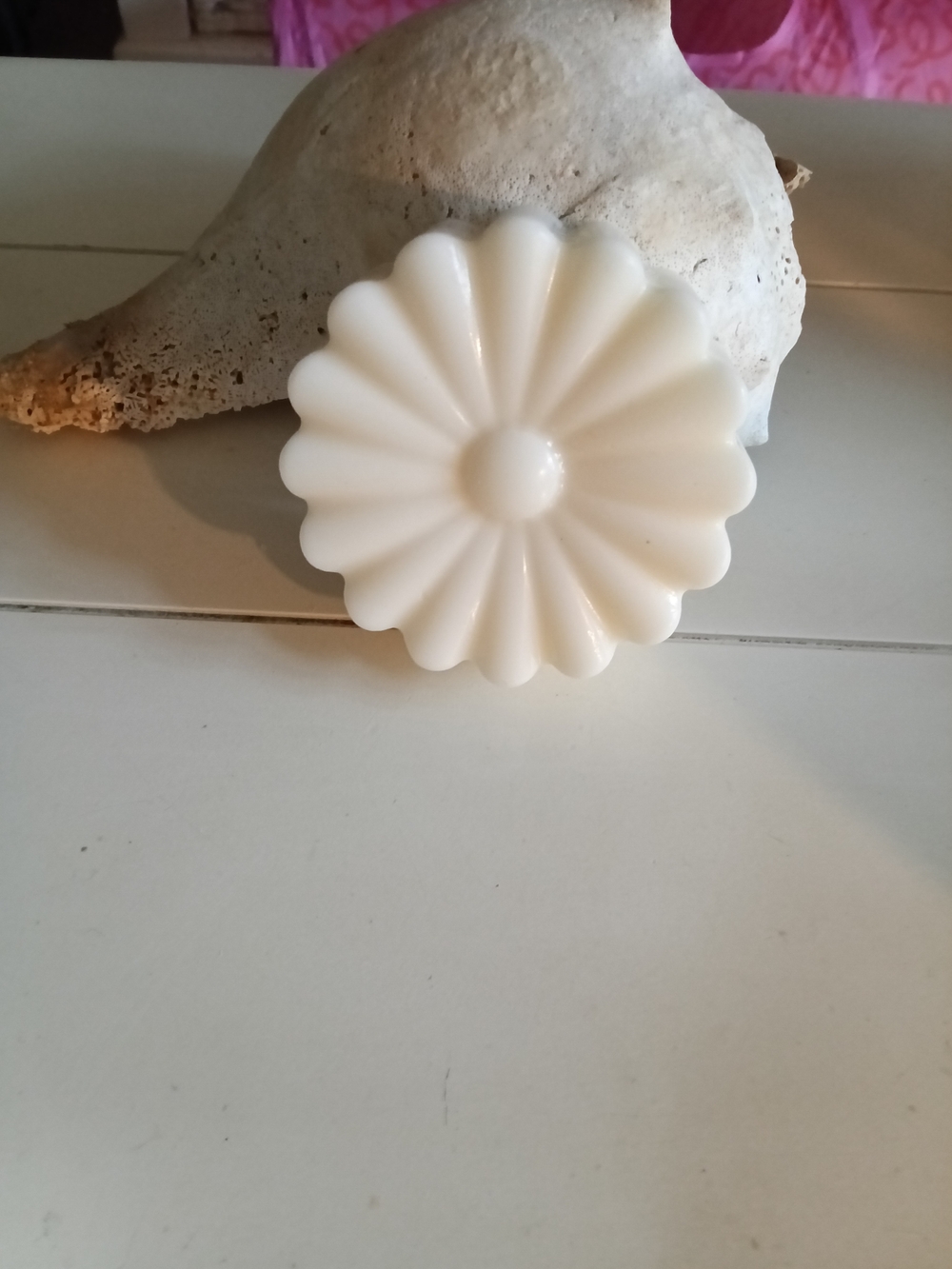 All Natural Handmade Goats Milk Soap! Scent Honeysuckle!
